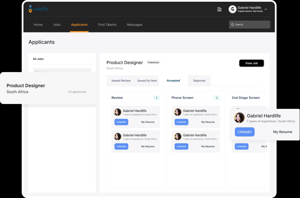 JobGenius Platform